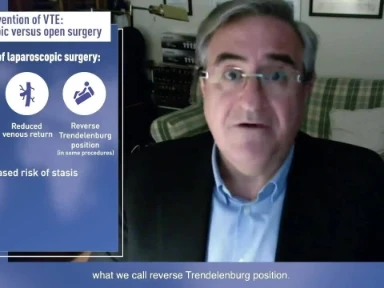 VTE Safety Zone: Prof. Juan Arcelus - Primary VTE Prophylaxis in Patients with Cancer Undergoing Major Abdominal/Pelvic Surgery