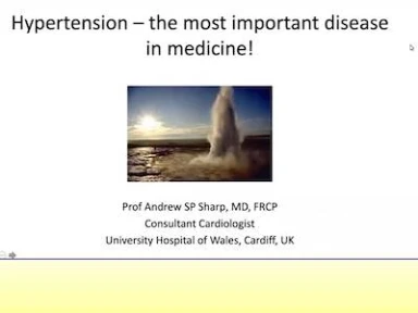 Hypertension - The Most Important Disease in Medicine