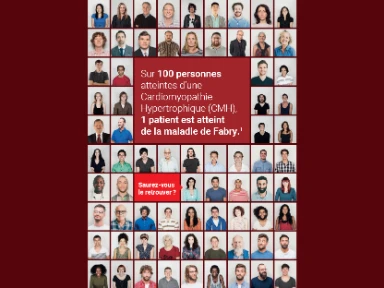  Une Cardiomyopathie Hypertrophique (CMH) inexpliquée: 1 fois sur 100 est une maladie de de Fabry