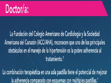 Hipertensión y su adherencia terapéutica 