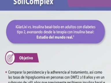 SoliComplex, estudio del mundo real - iGlarLixi vs. insulina basal-bolo