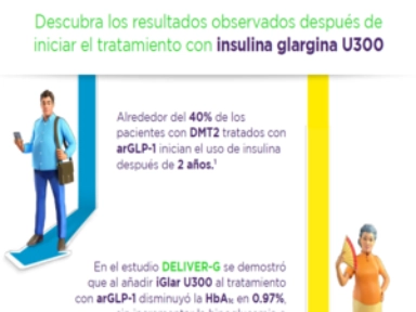 Descubra los resultados observados después de iniciar el tratamiento con iGlargina U300