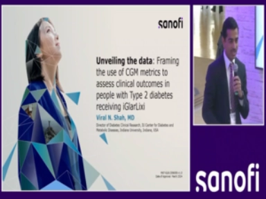 Enmarcando el uso de métricas CGM en personas con DMT2 - Dr. Shah Viral
