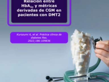 Relación entre HbA1c y métricas derivadas de CGM en pacientes con DMT2