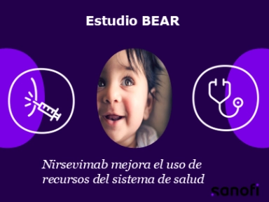 Estudio BEAR:  nirsevimab mejora el uso de recursos del sistema de salud en el mundo real