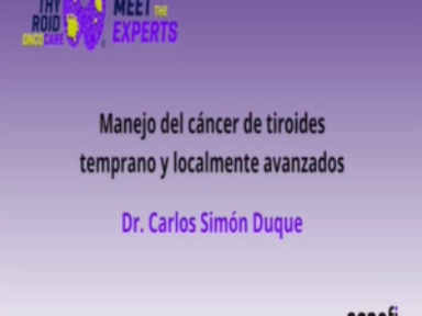 Thyroid OncoCare 2023 - Manejo del cáncer de tiroides temprano y localmente avanzados