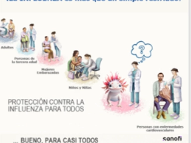  ¡La INFLUENZA es mucho más que un resfriado común!