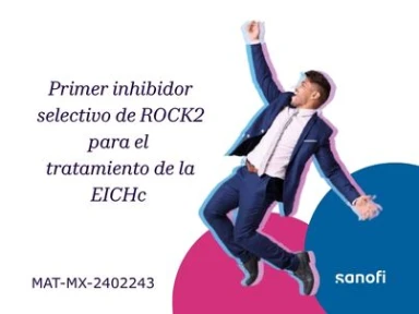 Primer inhibidor selectivo de ROCK2  para el tratamiento de la EICHc