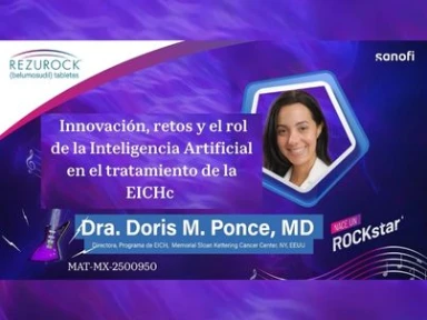 Innovación, retos y el rol de la Inteligencia Artificial en el tratamiento de la EICHc por la Dra Ponce