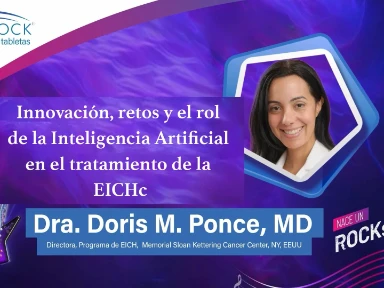 Innovación, retos y el rol de la Inteligencia Artificial en el tratamiento de la EICHc por la Dra Ponce