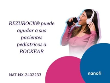 REZUROCK® puede ayudar a sus pacientes pediátricos a ROCKEAR
