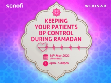 Keeping your patients BP control during Ramadan