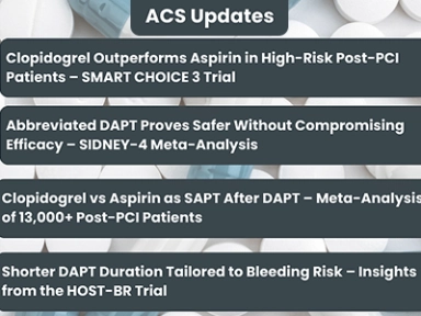 Evolving Insights on DAPT and SAPT: Highlights From Recent Key Trials