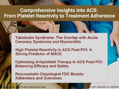 Comprehensive Insights into ACS: From Platelet Reactivity to Treatment Adherence