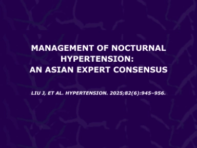 Managing Nocturnal Hypertension: Key Insights from the Asian Expert Consensus