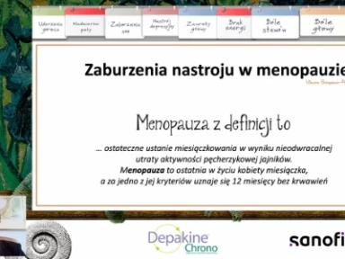 Zaburzenia nastroju w menopauzie