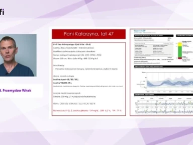 Przypadek 1: Gdy technologia wspiera farmakoterapię, ale… Czegoś brakuje – studium przypadku pacjenta. Autor: Dr Przemysław Witek