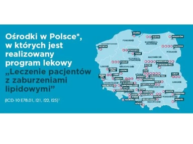 Ośrodki w Polsce, w których realizowany jest program lekowy B.101