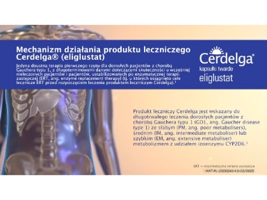 Cerdelga - terapia doustna w leczeniu choroby Gauchera