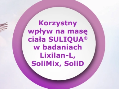 Suliqua. Lixilan-L, SoliMix i SoliD - wpływ na masę ciała