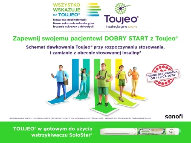 Toujeo - Rozpoczynanie i zamiana z innej insuliny