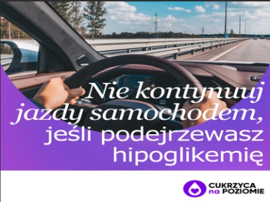 Długa trasa samochodem? Przy cukrzycy warto zacząć ją od pomiaru glikemii.