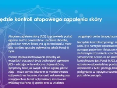ADCT – narzędzie kontroli atopowego zapalenia skóry