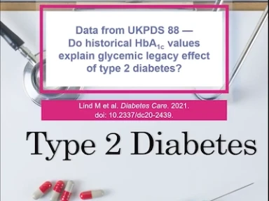 Do historical HbA1c values explain glycemic legacy effect in type 2 diabetes?