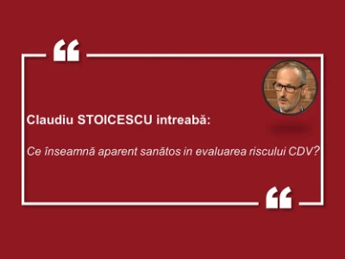 Ce înseamnă aparent sănătos în evaluarea riscului CV?