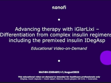 Advancing Therapy with iGlarLixi: Differentiation from complex insulin regimens