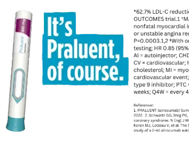  Vill du lära dig mer om Praluent (alirokumab)?