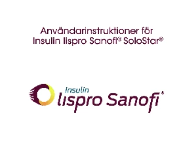 Film Insulin lispro Sanofi användarinstruktion