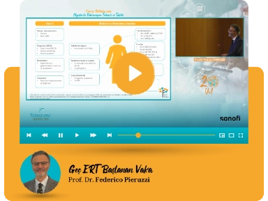 Prof. Dr. Pieruzzi: Geç ERT Başlanan Vaka