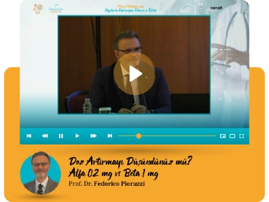 Prof. Dr. Pieruzzi: Doz Artırmayı Düşündünüz Mü? 