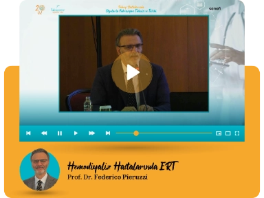 Prof. Dr. Pieruzzi: Hemodiyaliz Hastalarında ERT
