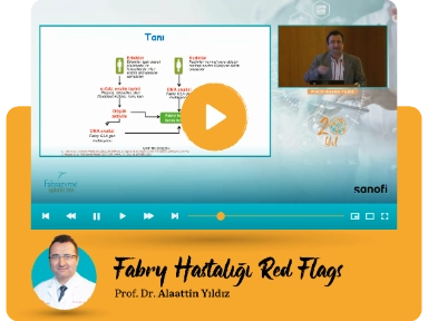 Prof. Dr. Yıldız: Fabry Hastalığı Bulguları
