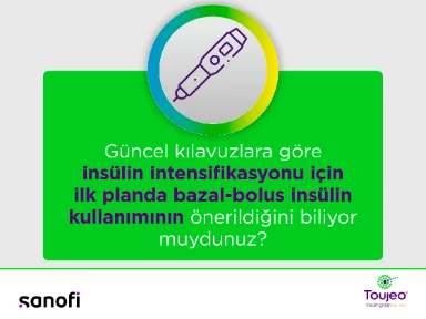 Kılavuzlarda İnsülin İntensifikasyonu için Tedavi Sıralaması