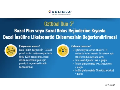 GetGoal Duo-2: Bazal İnsüline Liksisenatid Eklenmesi
