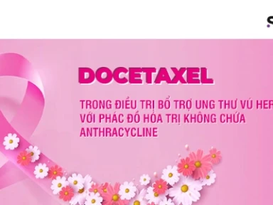 Docetaxel trong điều trị bổ trợ ung thư vú her2 (+) vớ phác đồ hóa trị không chứa anthracycline - lý thuyết