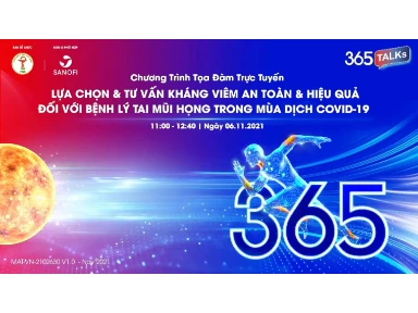 CTTĐTT: Lựa Chọn & Tư Vấn Kháng Viêm An Toàn & Hiệu Quả Đối Với Bệnh Lý Tai Mũi Họng Trong Mùa Dịch Covid-19