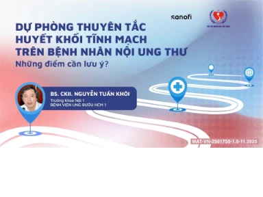 Dự Phòng TTHKTM Trên Bệnh Nhân Nội Ung Thư: Những Điểm Cần Lưu Ý?