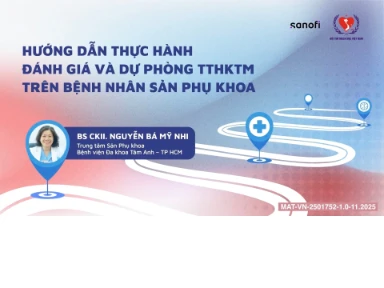 Hướng Dẫn Thực Hành Đánh Giá Và Dự Phòng TTHKTM Trên Bệnh Nhân Sản Phụ Khoa