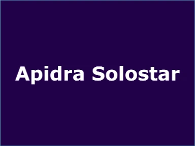 Thông Tin Kê Toa Apidra Solostar
