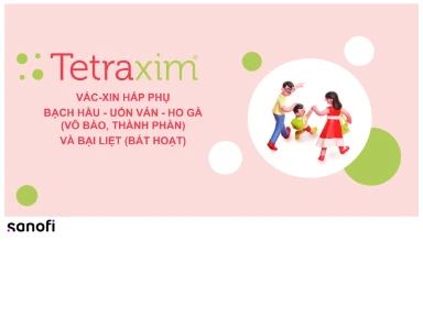 Thông tin kê toa vắc-xin TETRAXIM