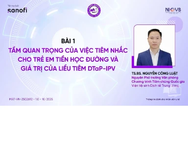 Tầm Quan Trọng Của Việc Tiêm Nhắc Cho Trẻ Em Tiền Học Đường Và Giá Trị Của Liều Tiêm DTaP-IPV
