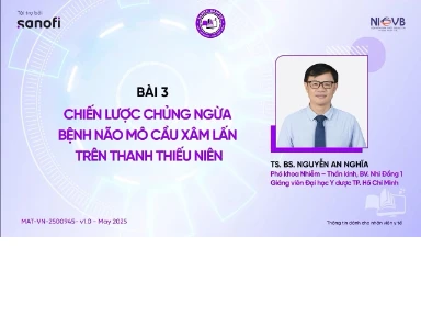 Chiến Lược Chủng Ngừa Bệnh Não Mô Cầu Xâm Lấn Trên Thanh Thiếu Niên