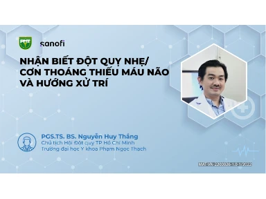Nhận Biết Đột Quỵ Nhẹ/ Cơn Thoáng Thiếu Máu Não Và Hướng Xử Trí