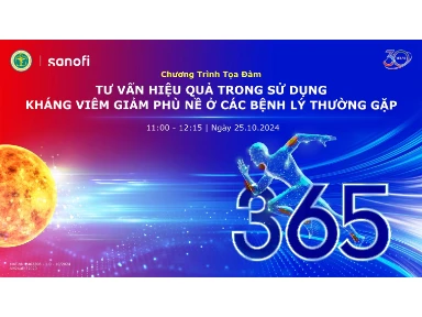Tọa Đàm Tư Vấn Hiệu Quả Trong Sử Dụng Kháng Viêm Giảm Phù Nề Ở Các Bệnh Lý Thường Gặp