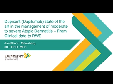 Dupilumab clinical and Real World Data: Professor J Silverberg