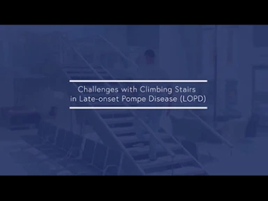 Pompe Climbing Stairs Video